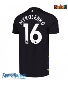Everton Vitaliy Mykolenko #16 Tricou Fotbal Replică 2025-26 Barbati Treilea